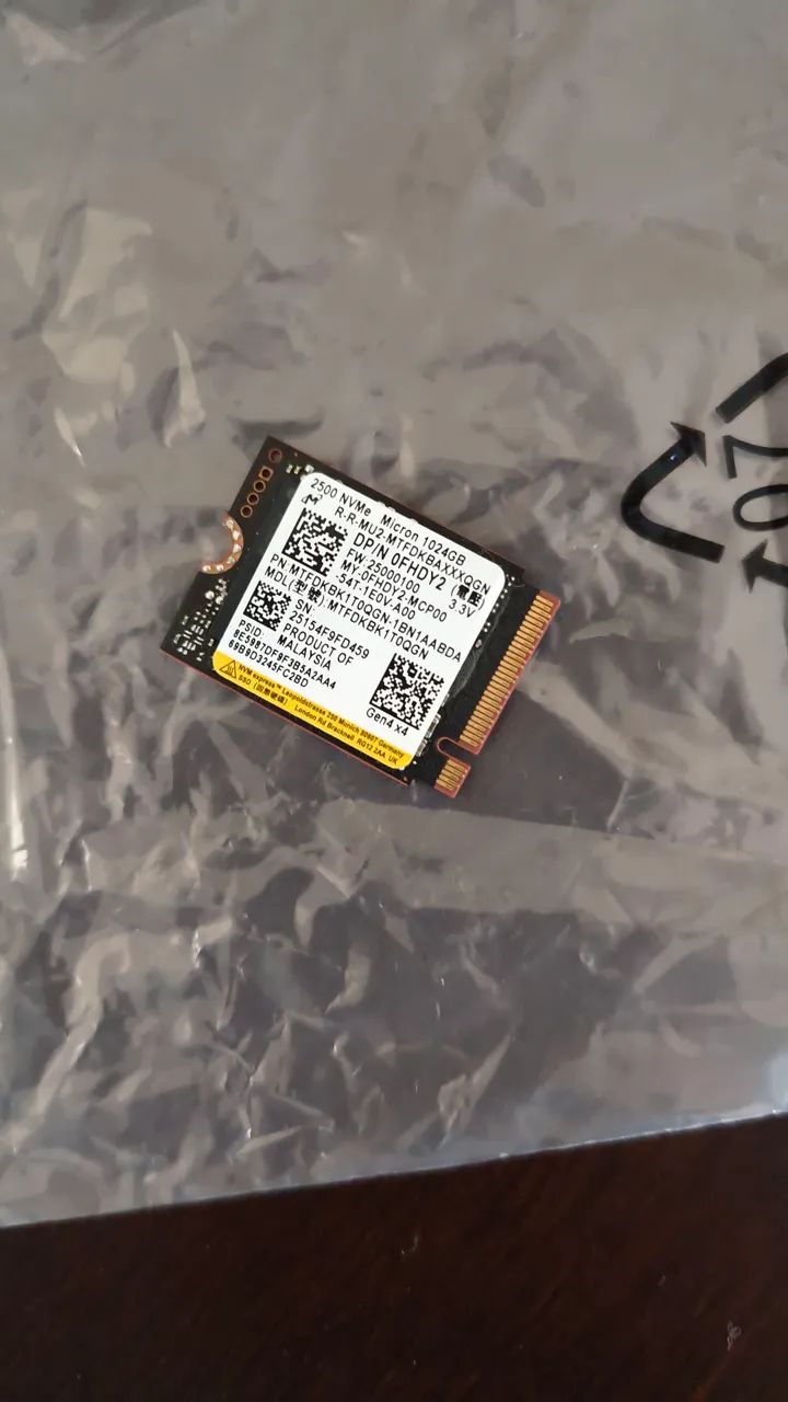 SSD NVME 1024 gb M2 2230