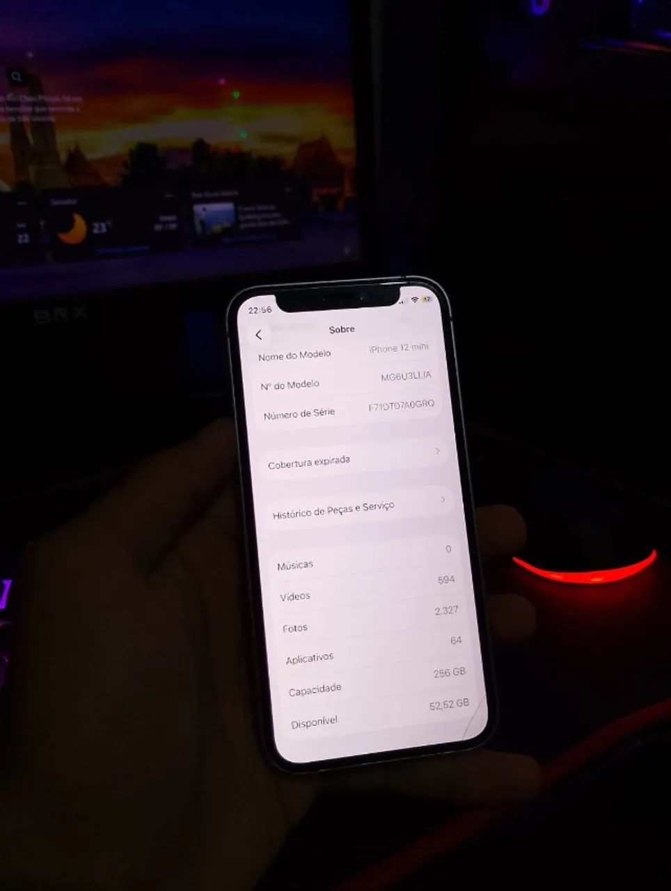 iphone 12 mini 256gb - Foto 4