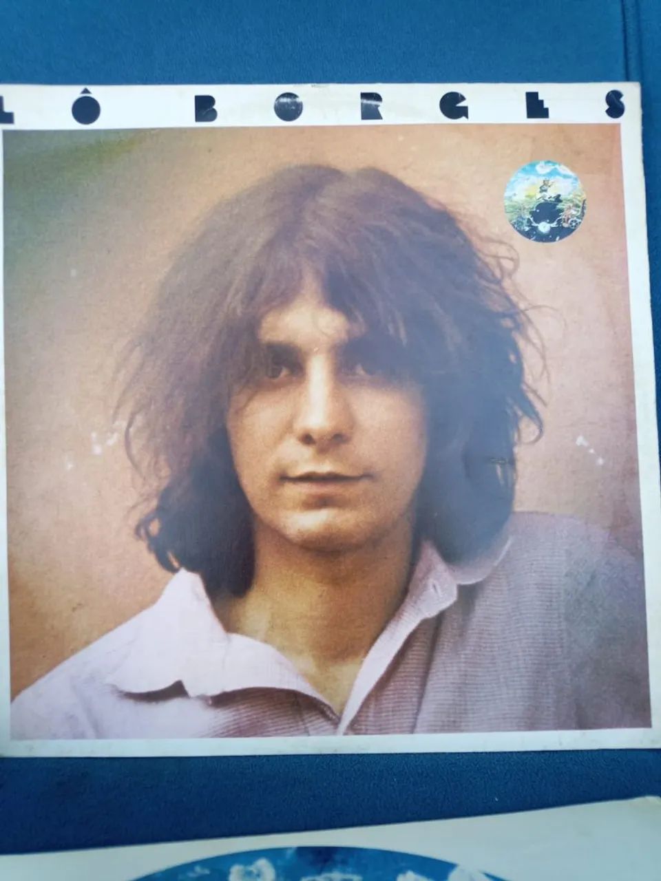 LP lô Borges Nuvem Cinaga - disco vinil