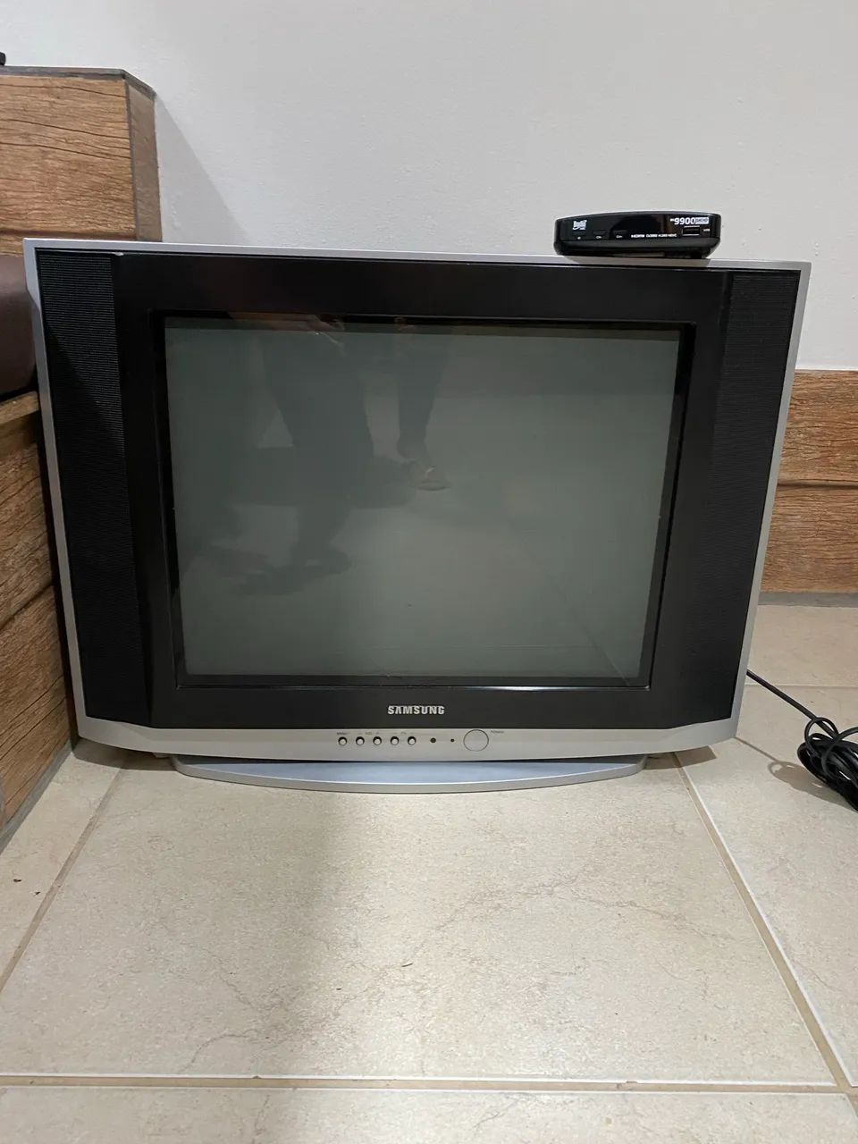 Tv Samsung 21 polegadas + receptor digital parabólica  - Foto 2