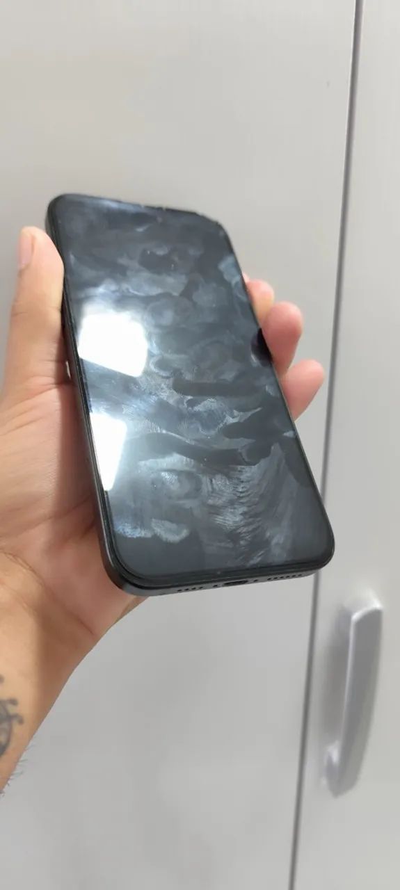 iPhone 15 plus preto fosco - Foto 5