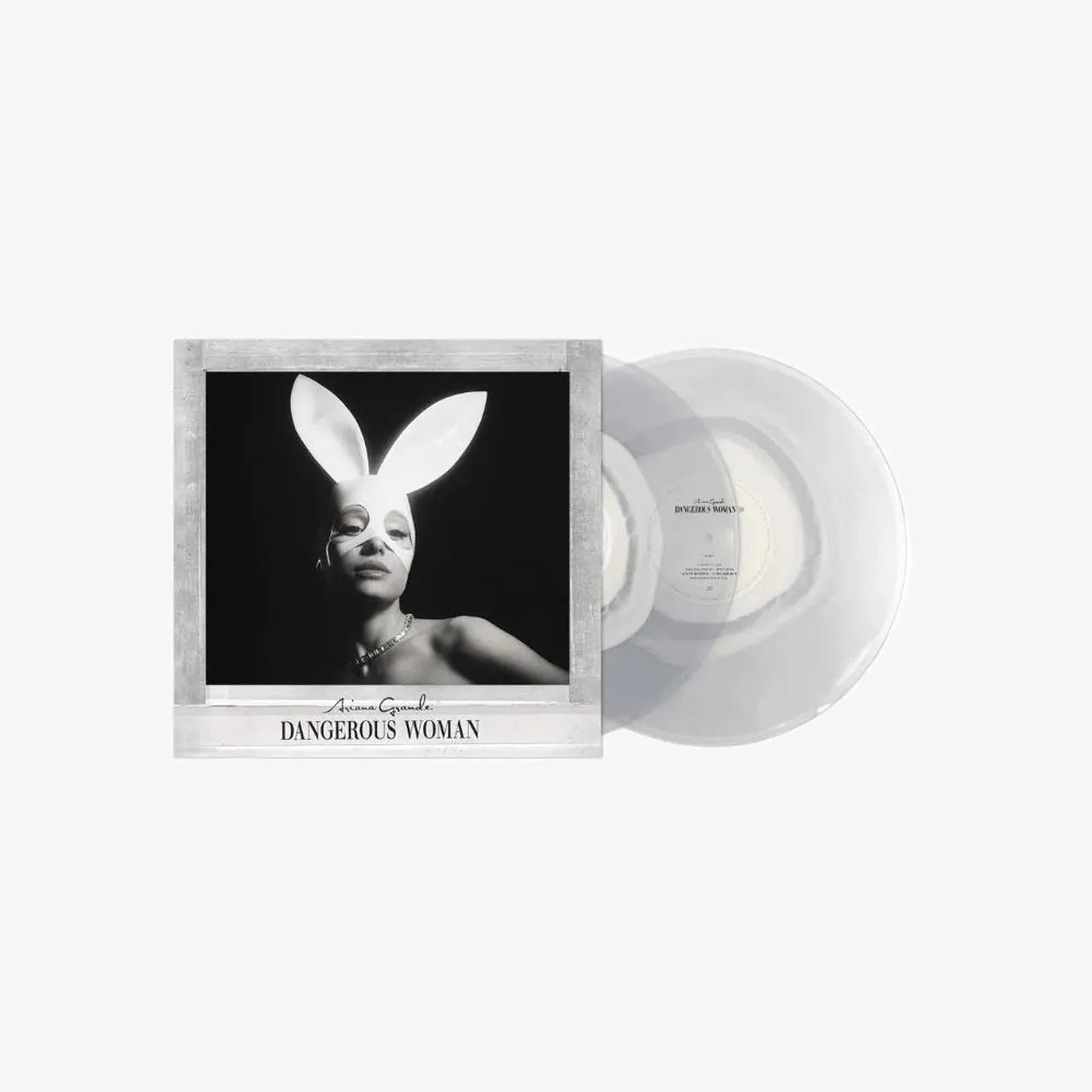 [LACRADO] Dangerous Woman (10th Anniversary 2 LP) - Vinil Branco/Transparente (Ariana) - Foto 2