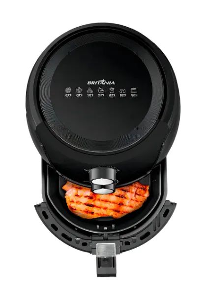Fritadeira Air Fryer 4,2l Bfr37 Britânia Cor Preto - Foto 6