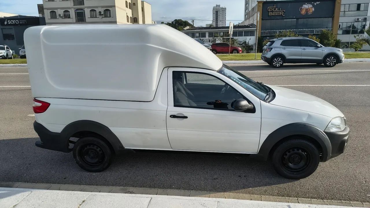 Fiat Strada Working Hard 1.4 Fire Flex 8V CS 2018 - Foto 3