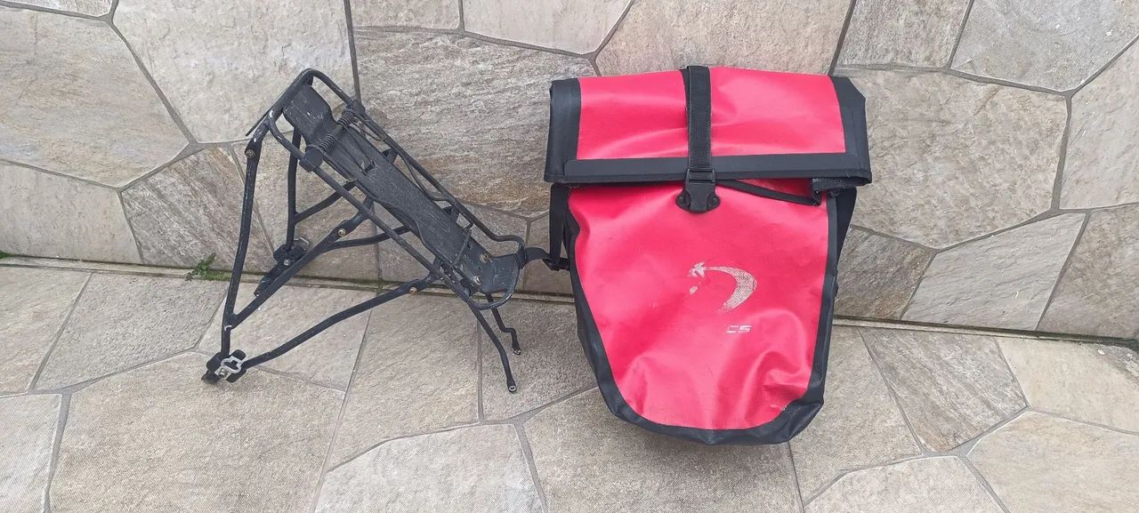 Bolsa bag 20 litros + garupa