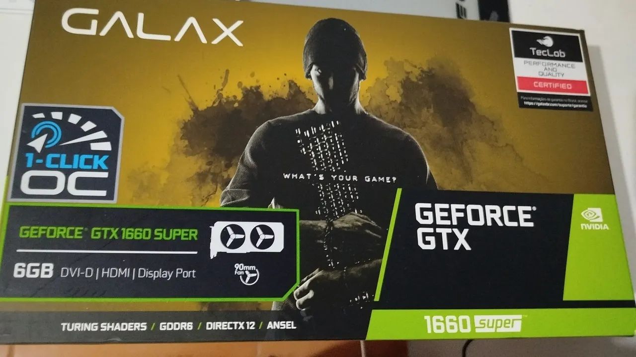 GTX 1660 SUPER 6GB GALAX - Foto 5