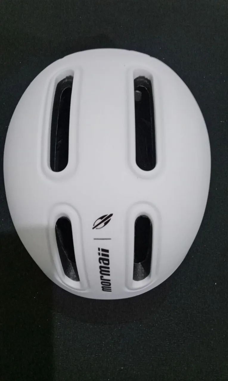 Capacete branco mormaii 