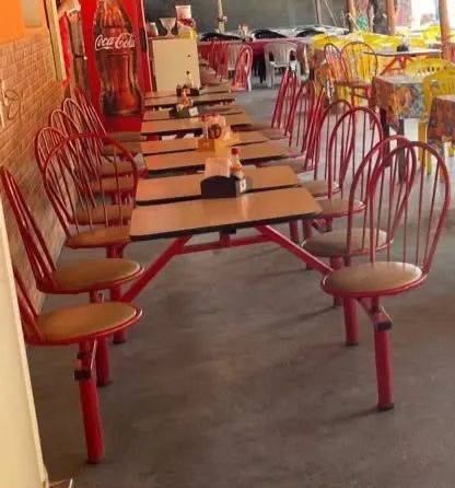Mesas para lanchonete/restaurante