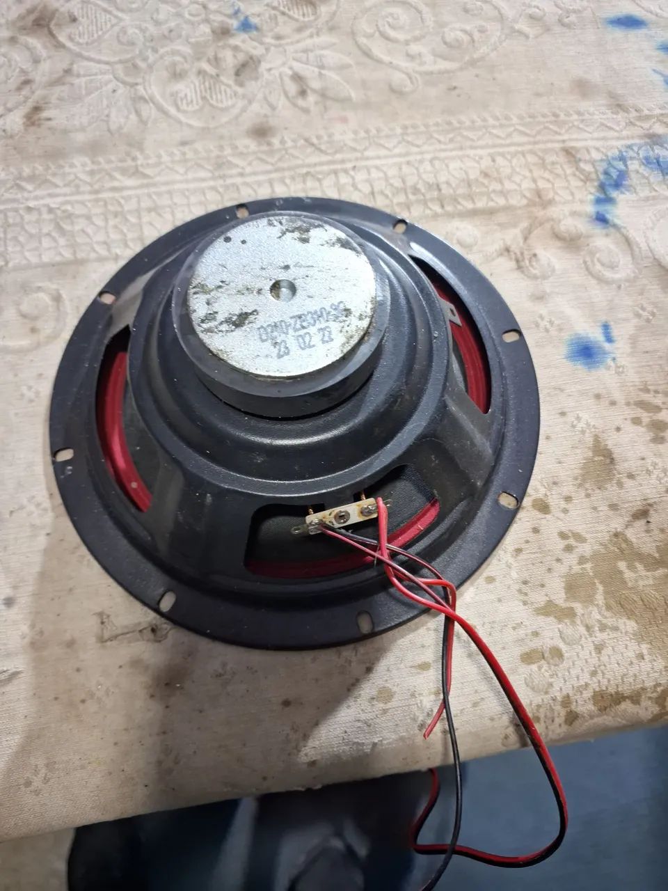Alto-falante 8 polegadas. 4 ohms. 60w funcionando  - Foto 3