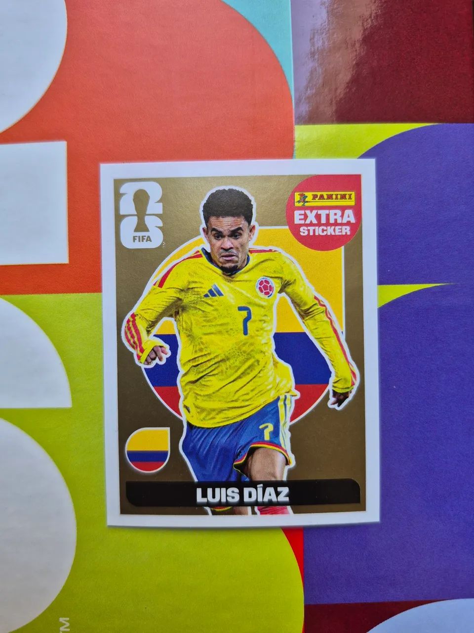 Figurinha Legend Extra Sticker Panini Luís Dias Gold Ouro