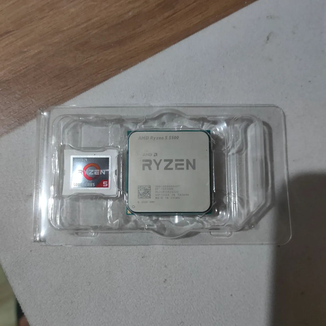 Processador novo Ryzen 5500