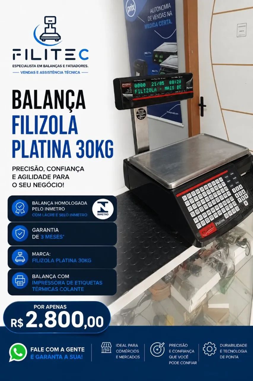 Balança Filizola Platina 
