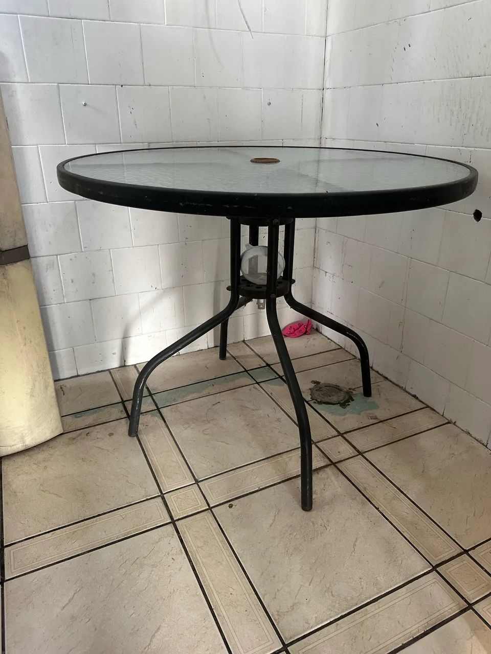 MESA REDONDA DE VIDRO  - Foto 3