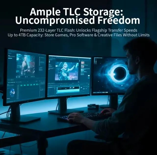 Ssd Movespeed, 2tb, G5, Pcie, M.2 Nvme, 2280, 14000 Mb/s - Foto 3