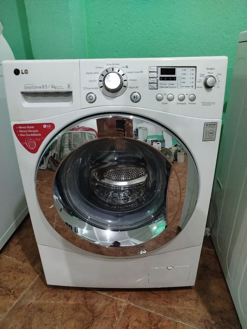 Lava e seca LG 8, 5kg  - Foto 4
