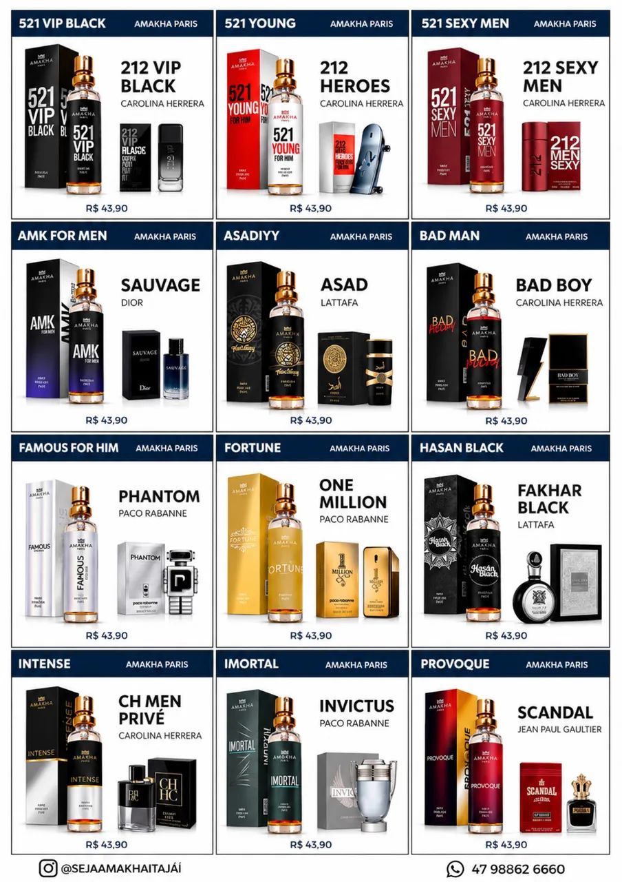 Perfumes de alta qualidade com 33% de concentração - Foto 3