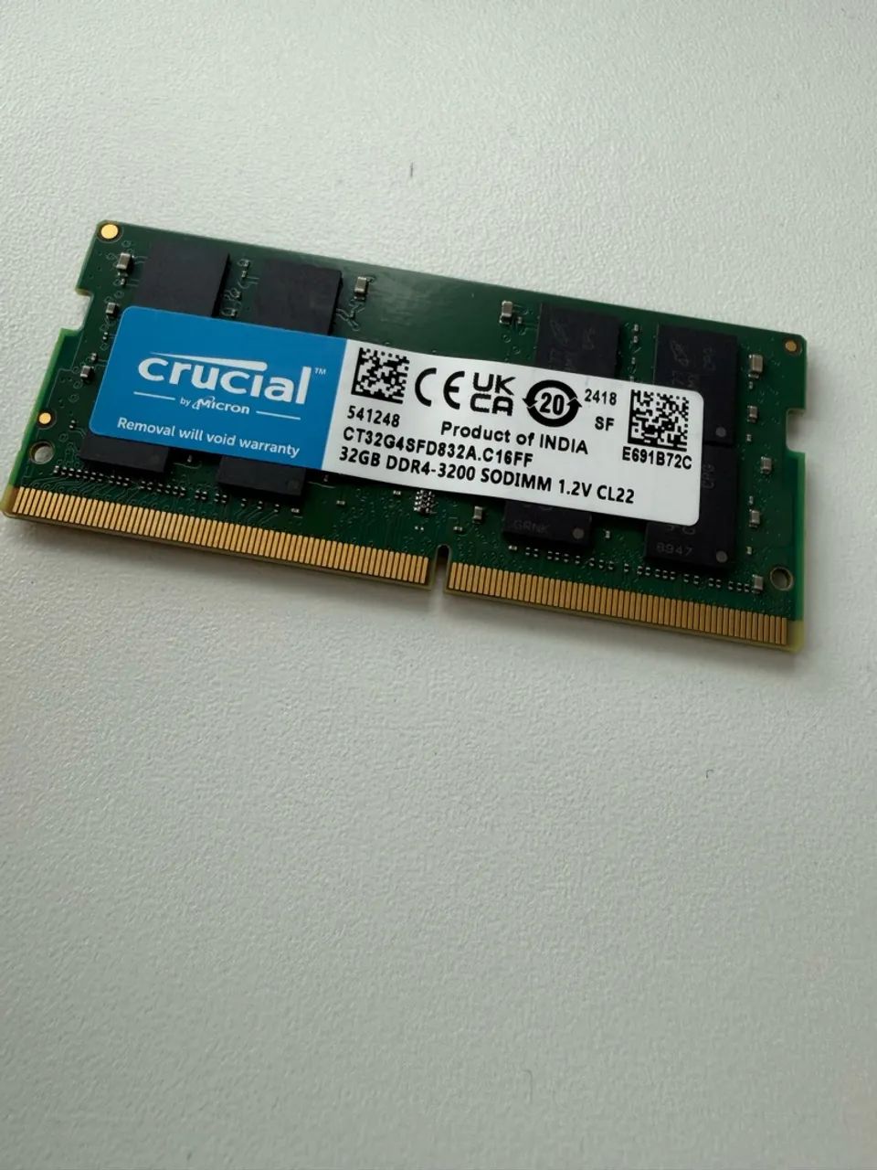 Memória ram 32Gb DDR4