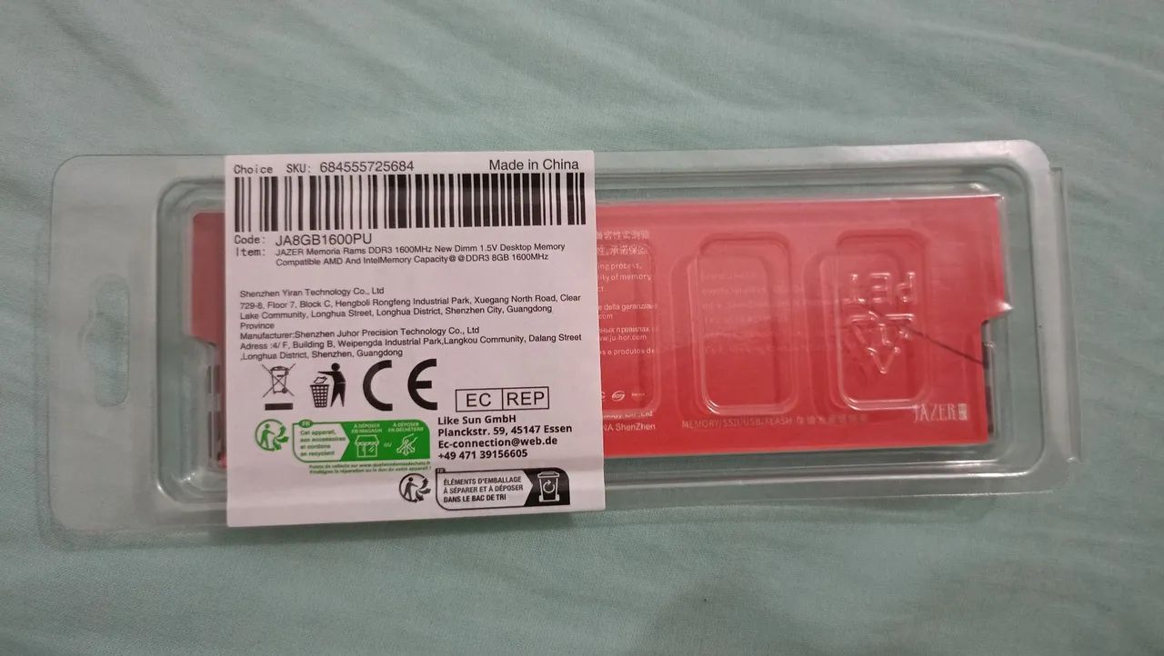 Memória RAM 8GB DDR3 - Foto 2