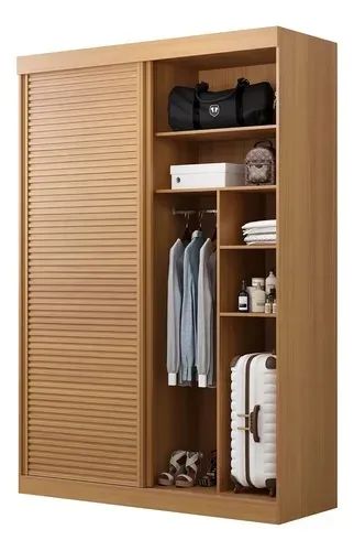 Guarda roupa , porta ripada marfim  - Foto 3