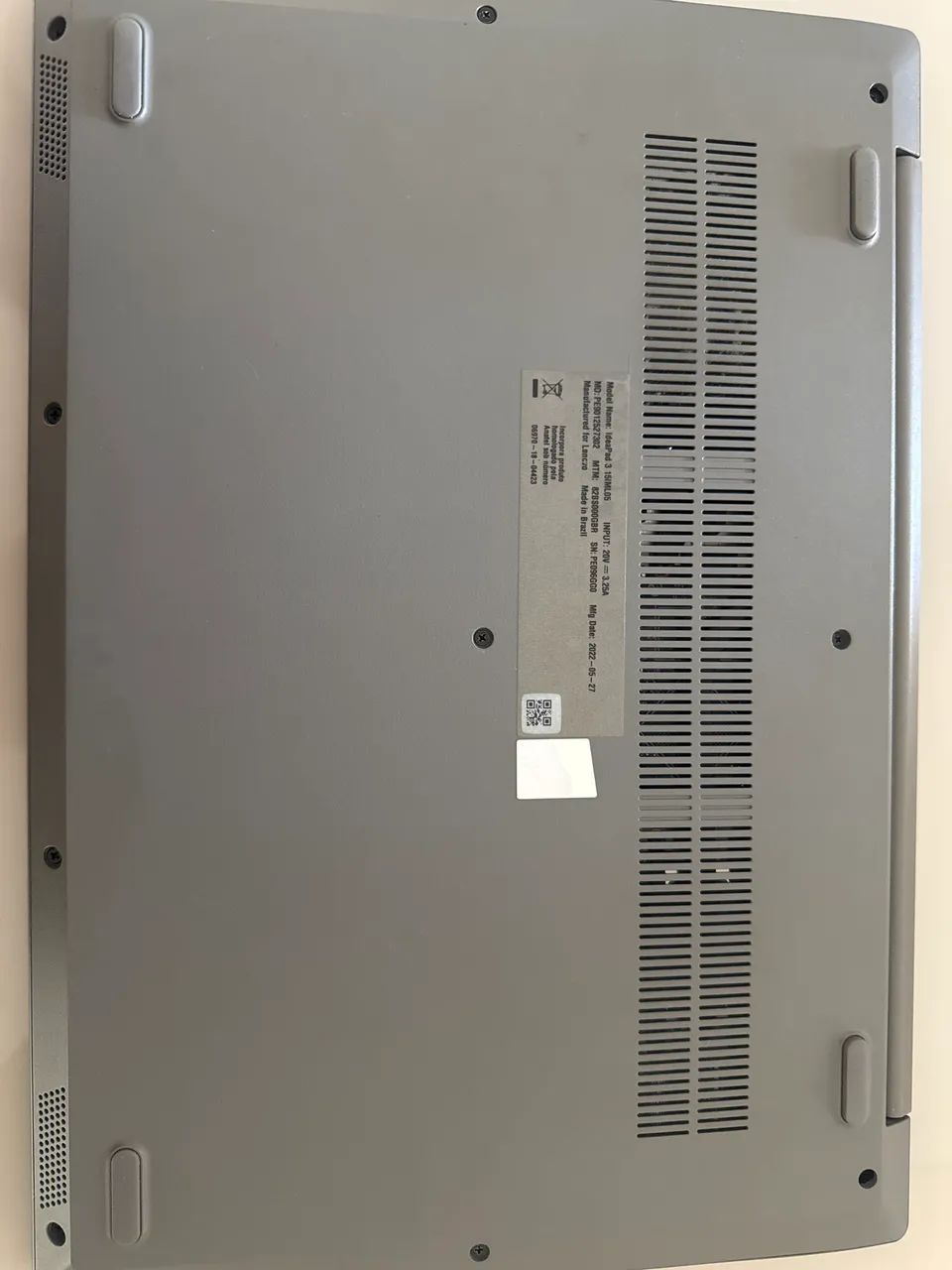 Note Lenovo i5 10210u 8 gb de ram 128 de nvme e 500 gb de hs - Foto 4
