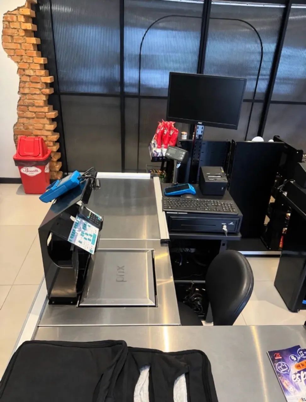 VENDA DE 2 CAIXAS PARA MERCADO/MERCEARIA CHECKOUT COMPLETOS - Foto 3