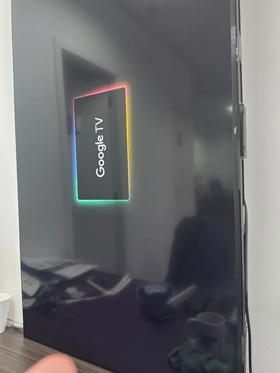 Tv tcl 50 4k p7l pouco uso