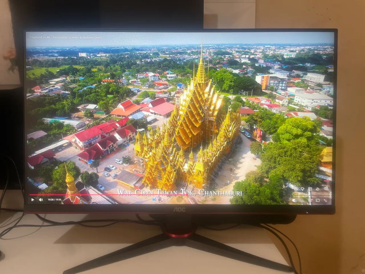 MONITOR GAMER AOC HERO 27 POL 75HZ