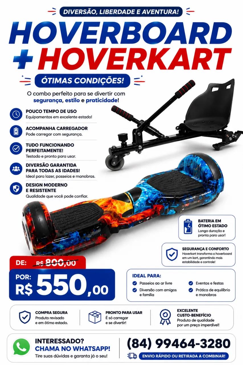 HOVERBOARD + HOVERKART
