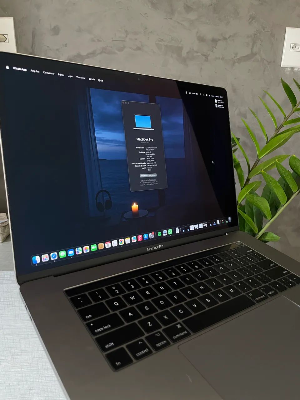 MacBook Pro 15? 2017 | i7 2.8GHz | 16GB RAM | Excelente estado