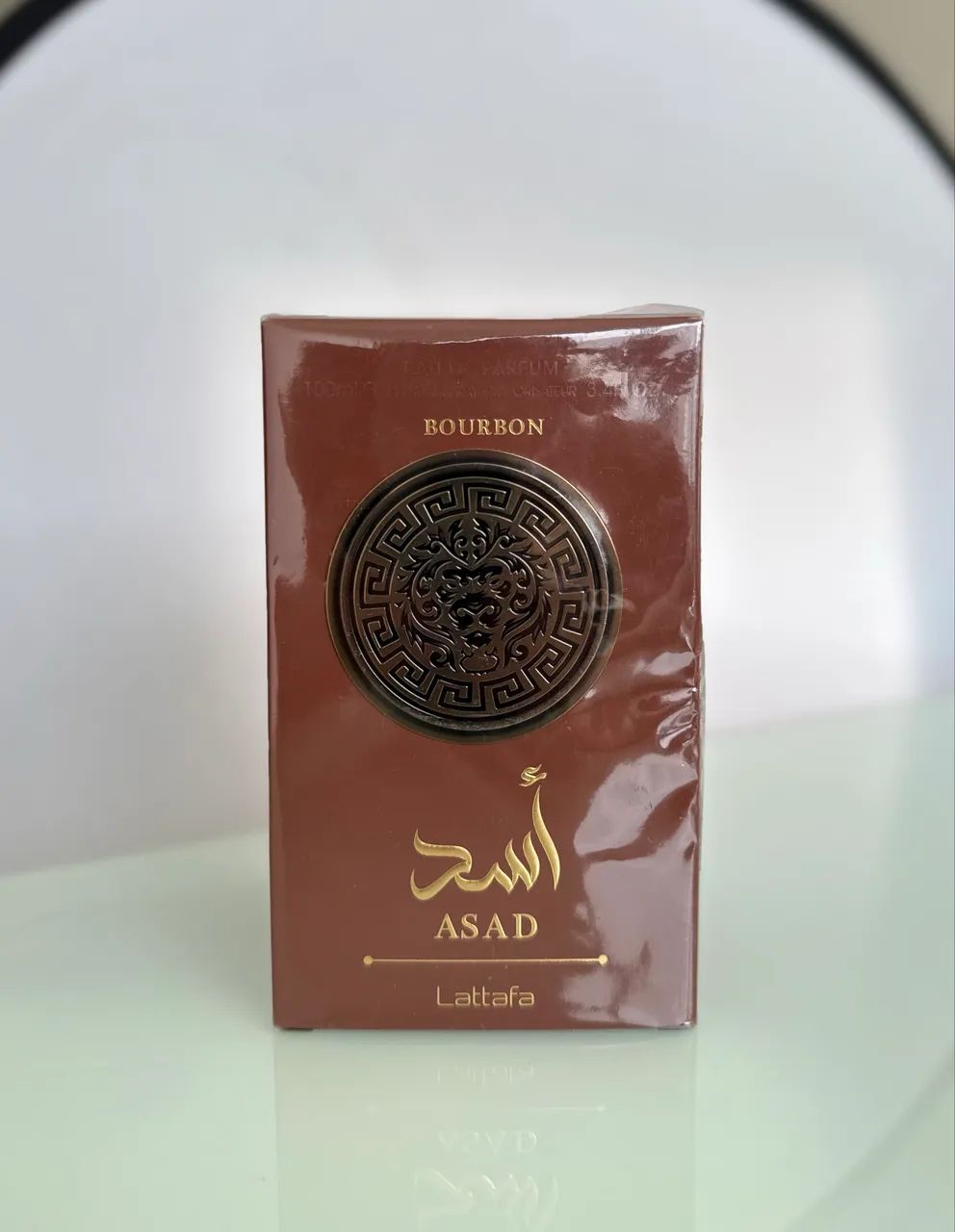 Perfume Árabe Asad Bourbon lataffa EDP 100ml - Original 