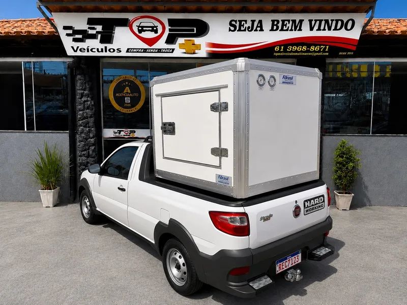 Fiat Strada Working Hard 1.4 Fire Flex 8V CS 2020 - Foto 5
