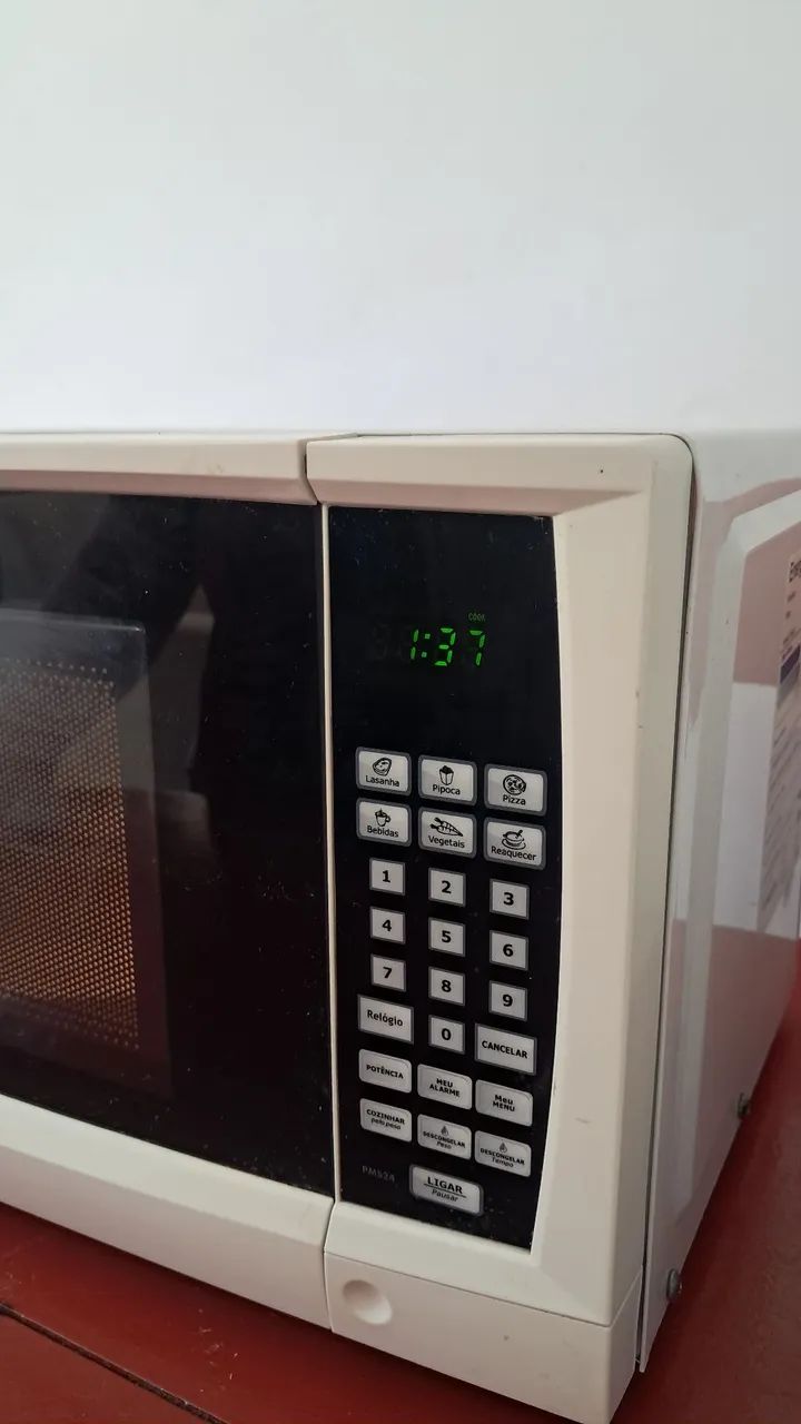 Micro-ondas Philco 20L Branco Revisado/Funcionando Perfeitamente - Foto 3