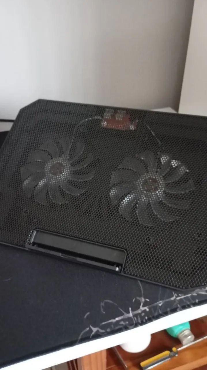 Suporte notebook 2 fans 
