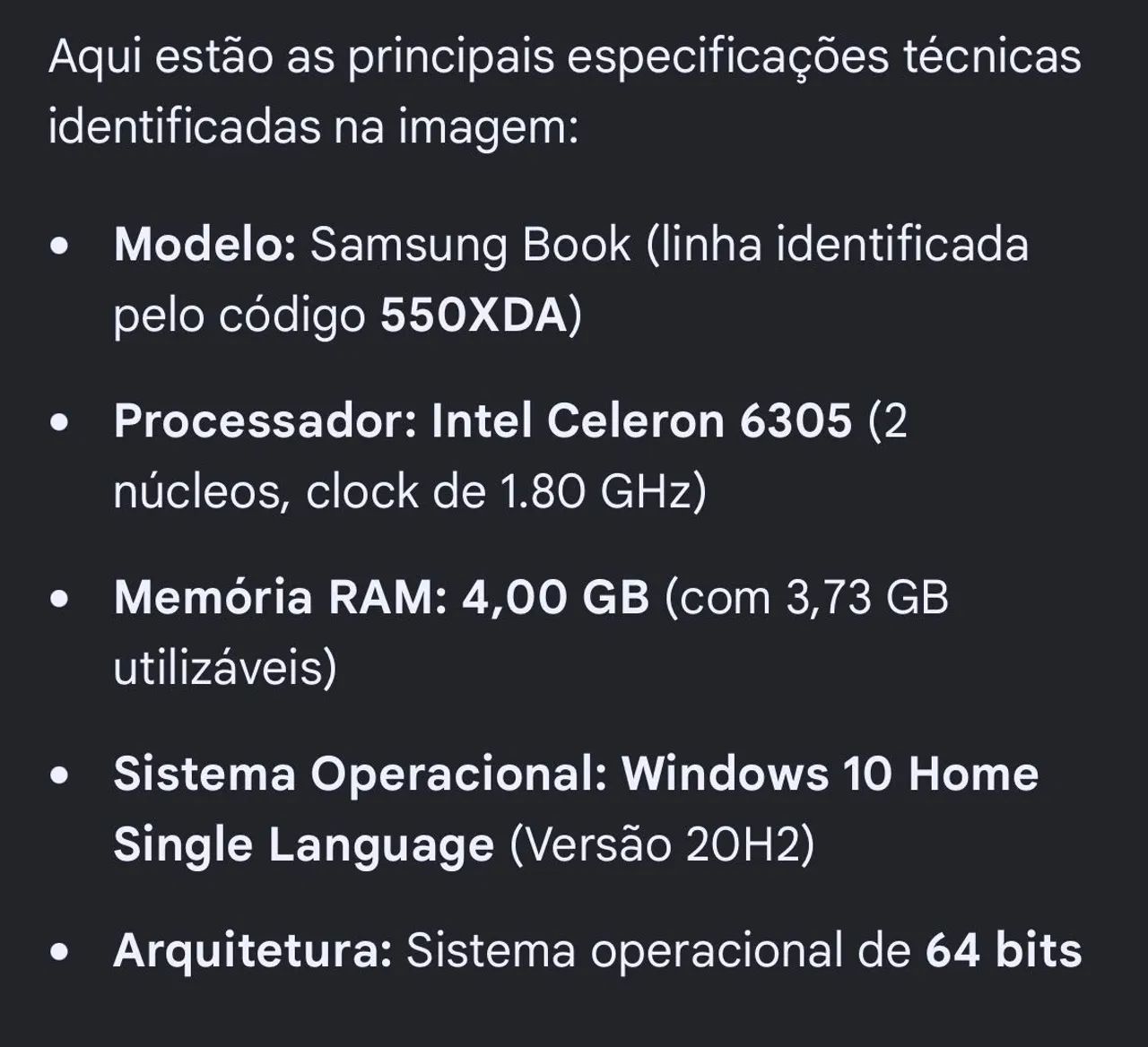 Notebook Samsung barato! Aceito cartão  - Foto 2