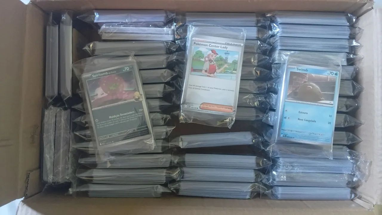 Bulk/ lote de cartas Pokémon 