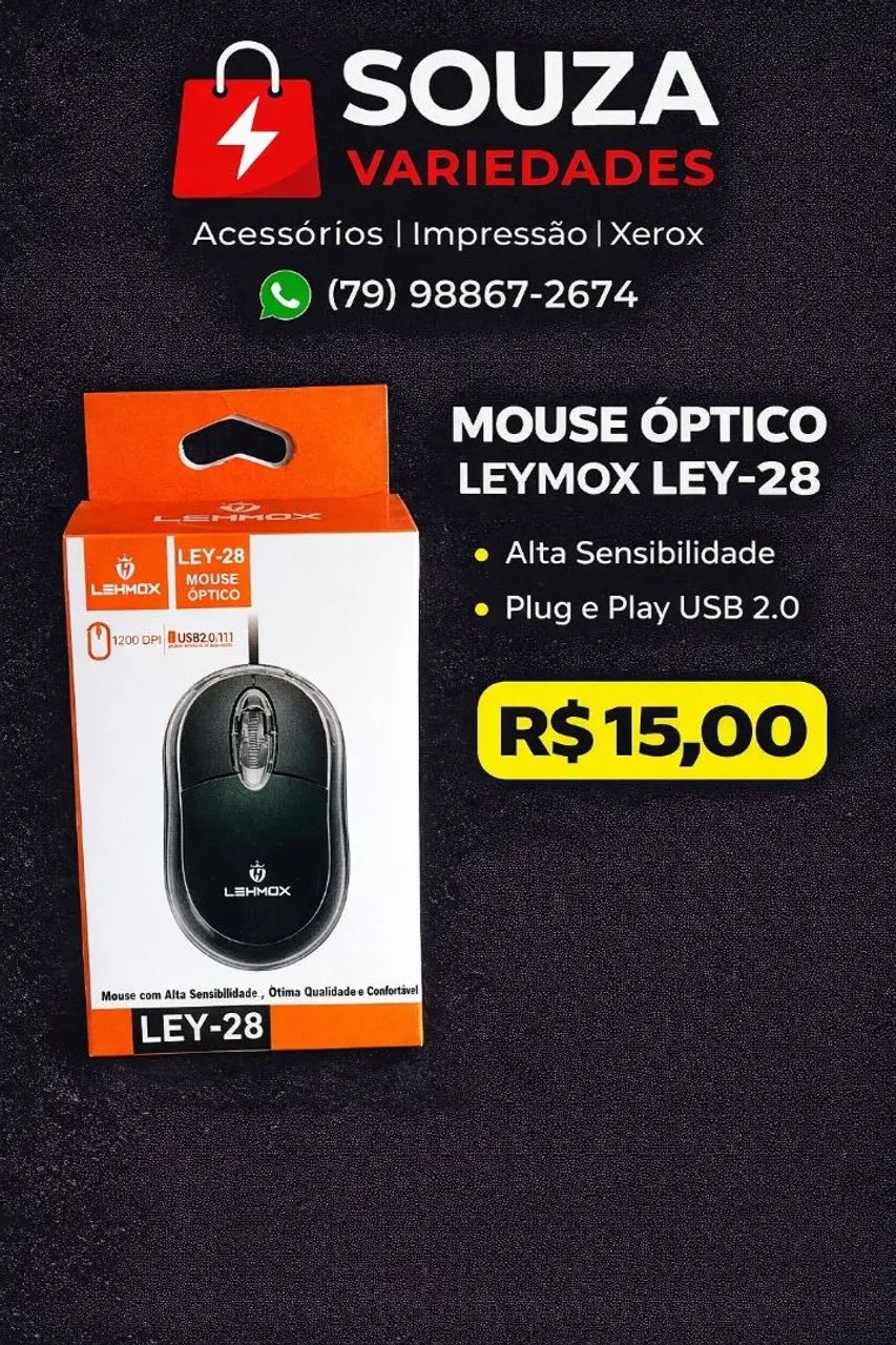 Mouse USB 