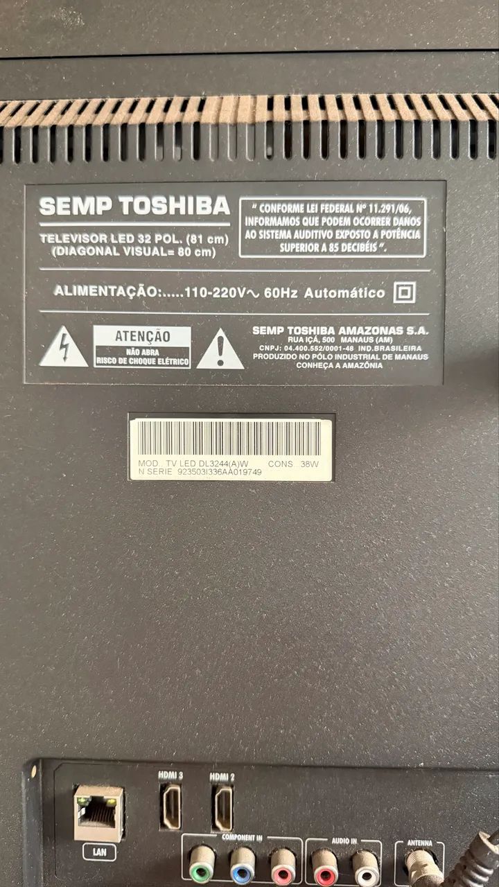 TV LED Semp Toshiba 32? - Funcionando - Foto 2