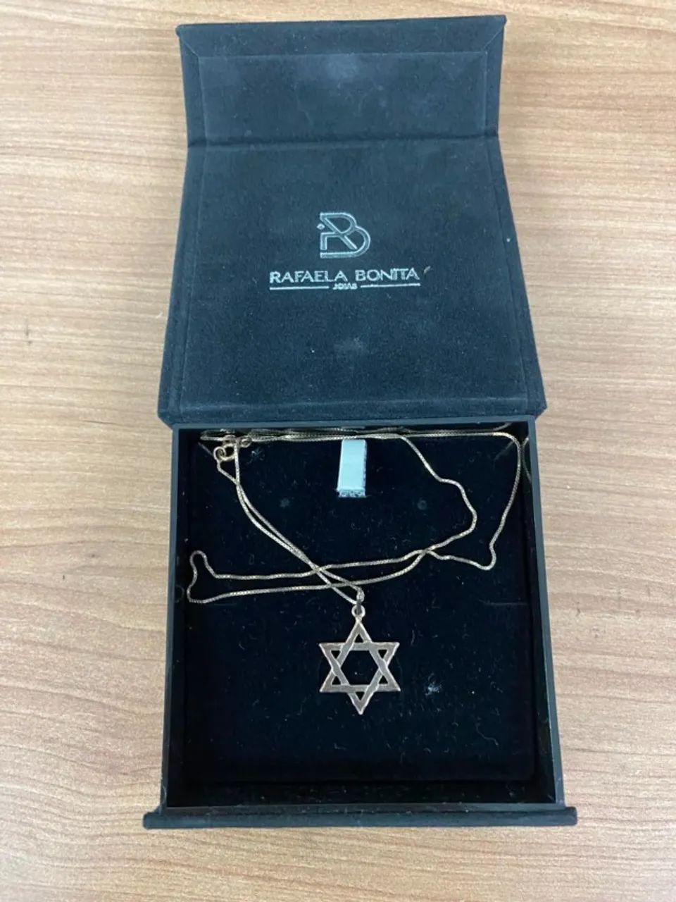 COLAR ESTRELA DE DAVI EM PRATA RAFAELA BONITA JOIAS