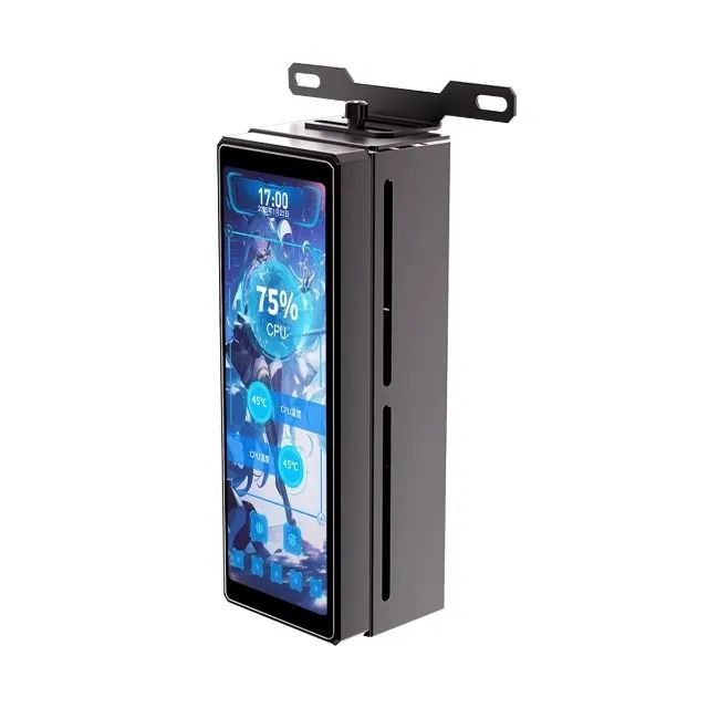 Cooler de Memória ZZJMOD com Tela de 4.6 Polegadas, Tela IPS-LCD/Motherboard USB 9 Pinos e