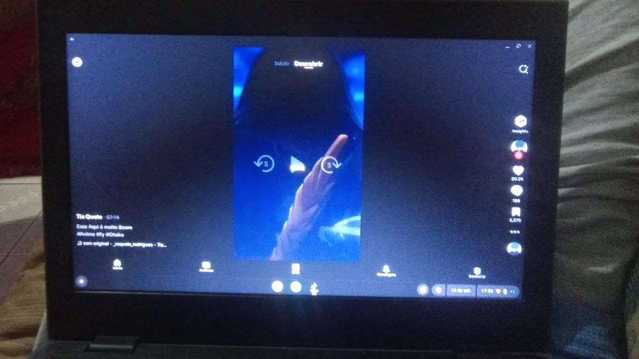 Chromebook Lenovo - Intel Celeron N4020 - 4GB RAM - Foto 3