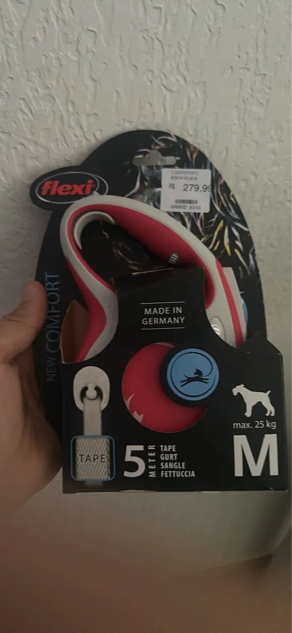Guia flex para pet de até 25kl  - Foto 3