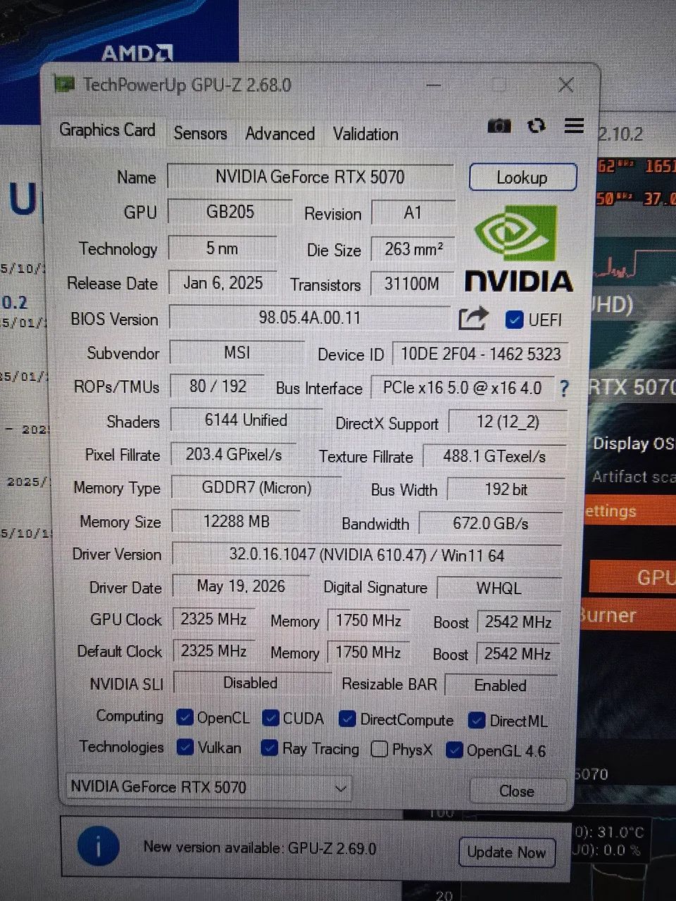 Rtx 5070 Msi ventus 2x  - Foto 3