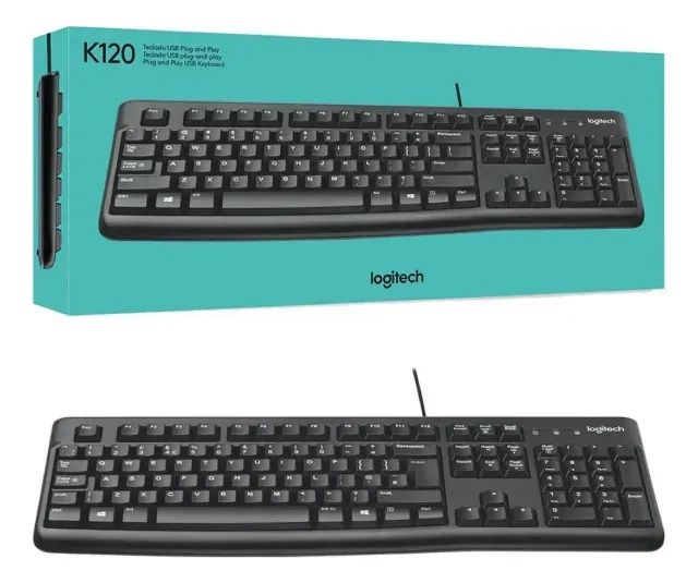 Teclado Logitech Keyboard K120 - Foto 4