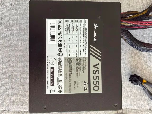 Fonte consair VS550 550W - Foto 5