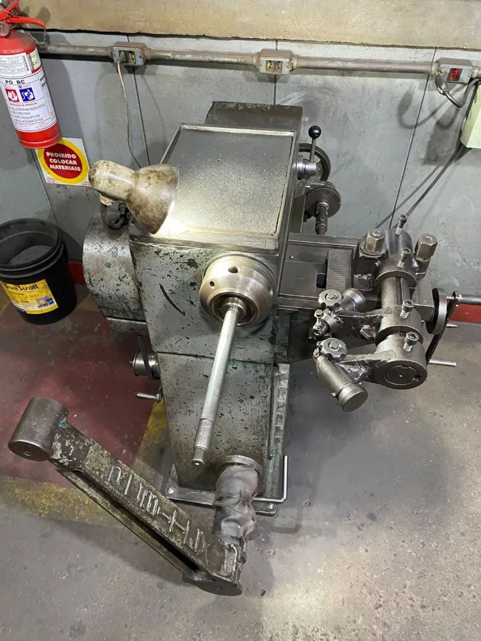 Torno para retifica discos tambores de freio - Foto 4
