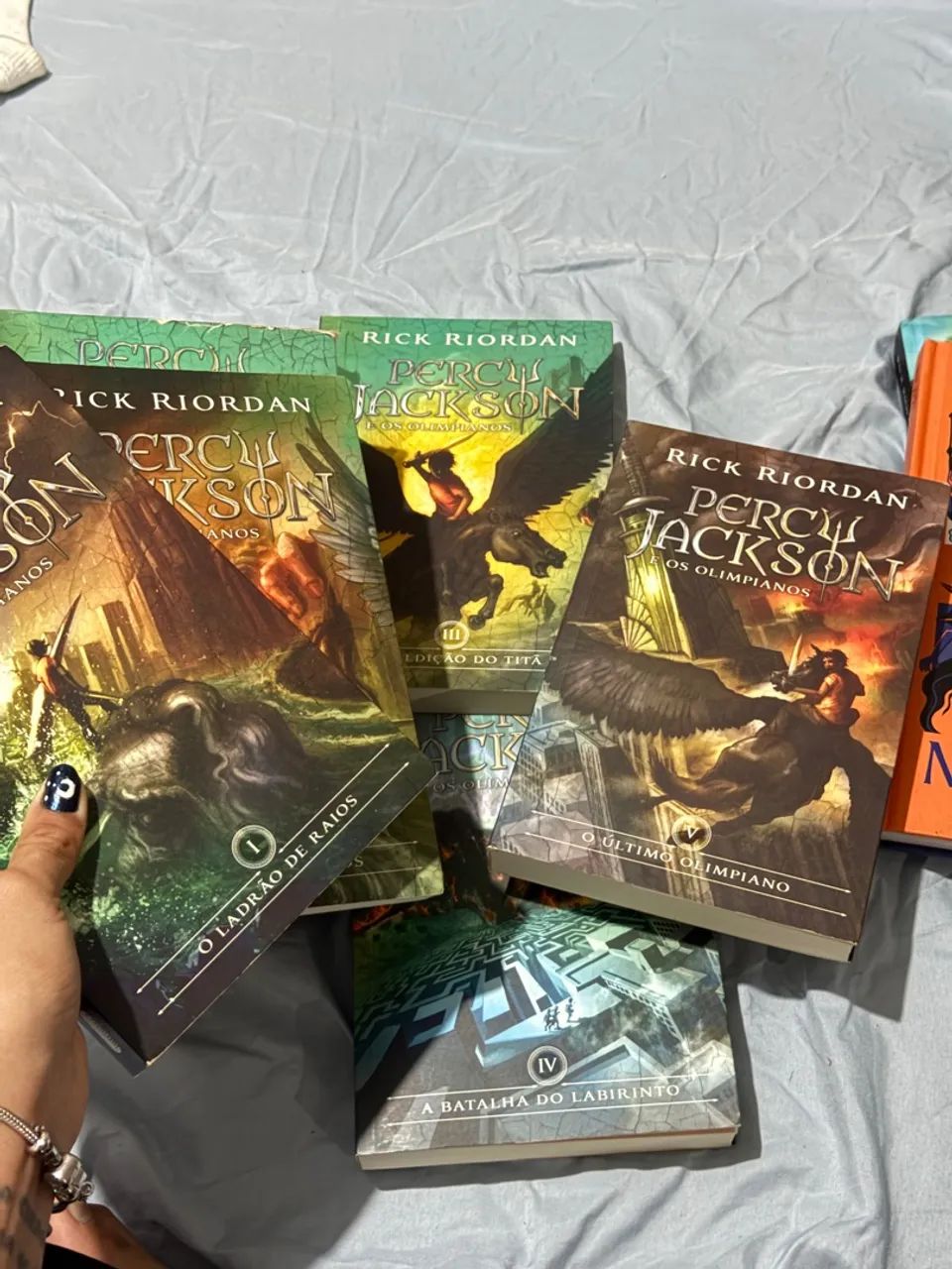 Livros Percy Jackson