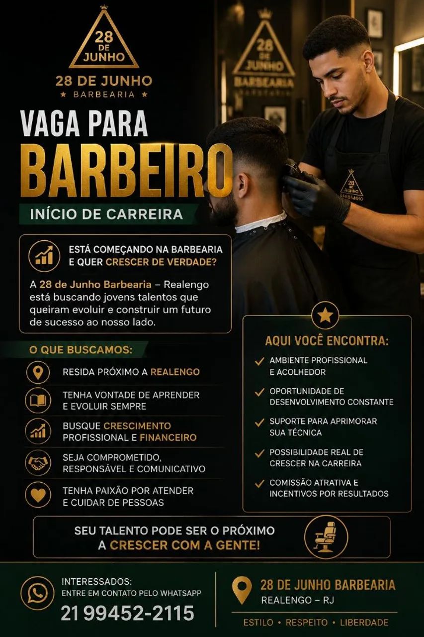 Vaga Barbeiro