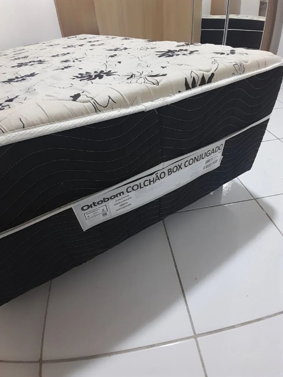Cama Solteiro Union Colchão Conjugado - Foto 3
