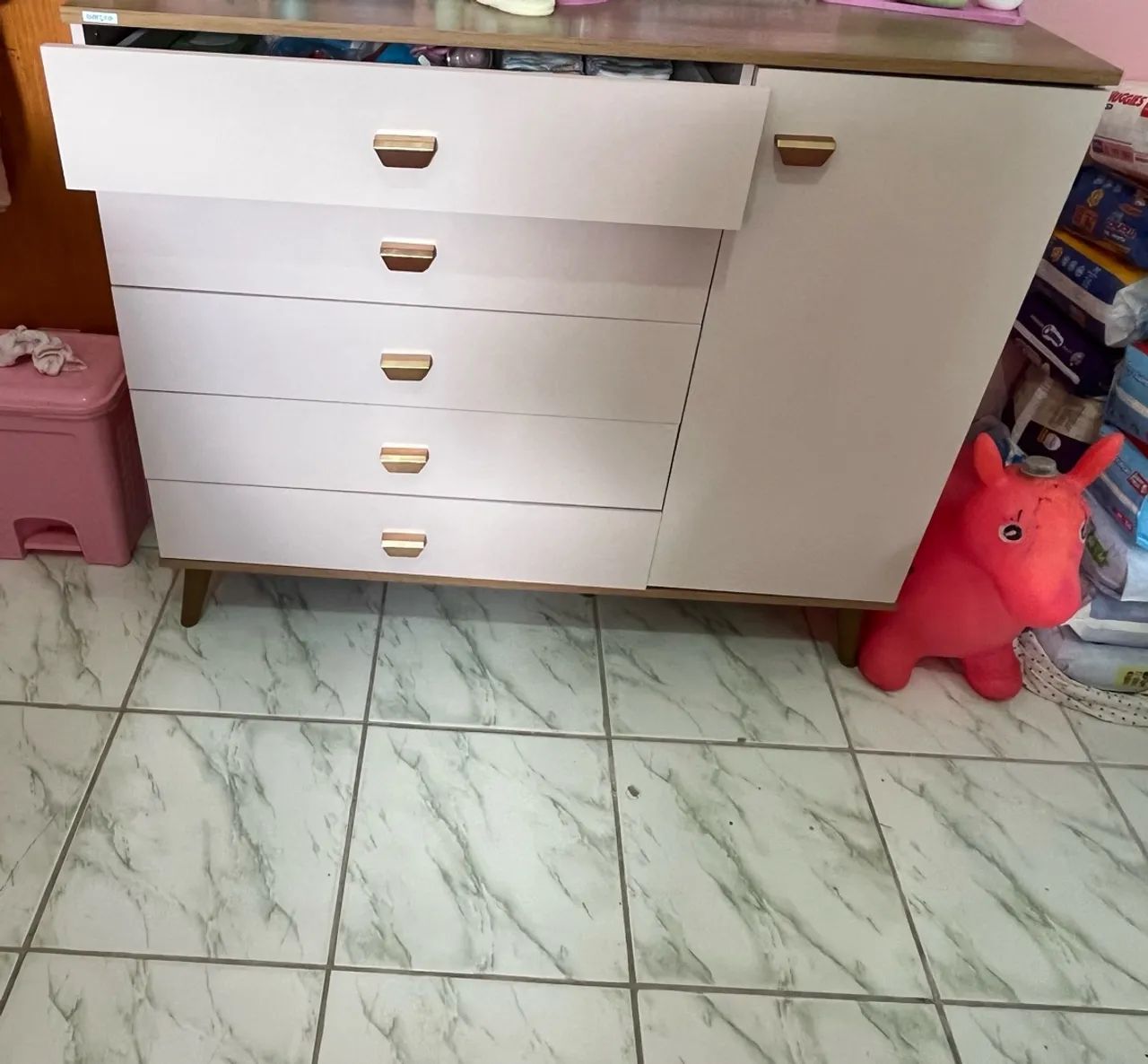 Vendo berço completo e cômoda  - Foto 4