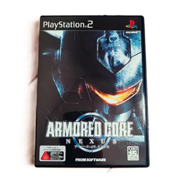 PS2 - Armored Core Nexus - Japonês Completo - Jogos de Vídeo Game